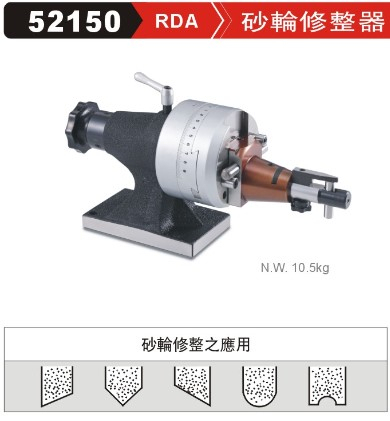 臺(tái)灣精展砂輪修整器RDA RDB RDC 52150